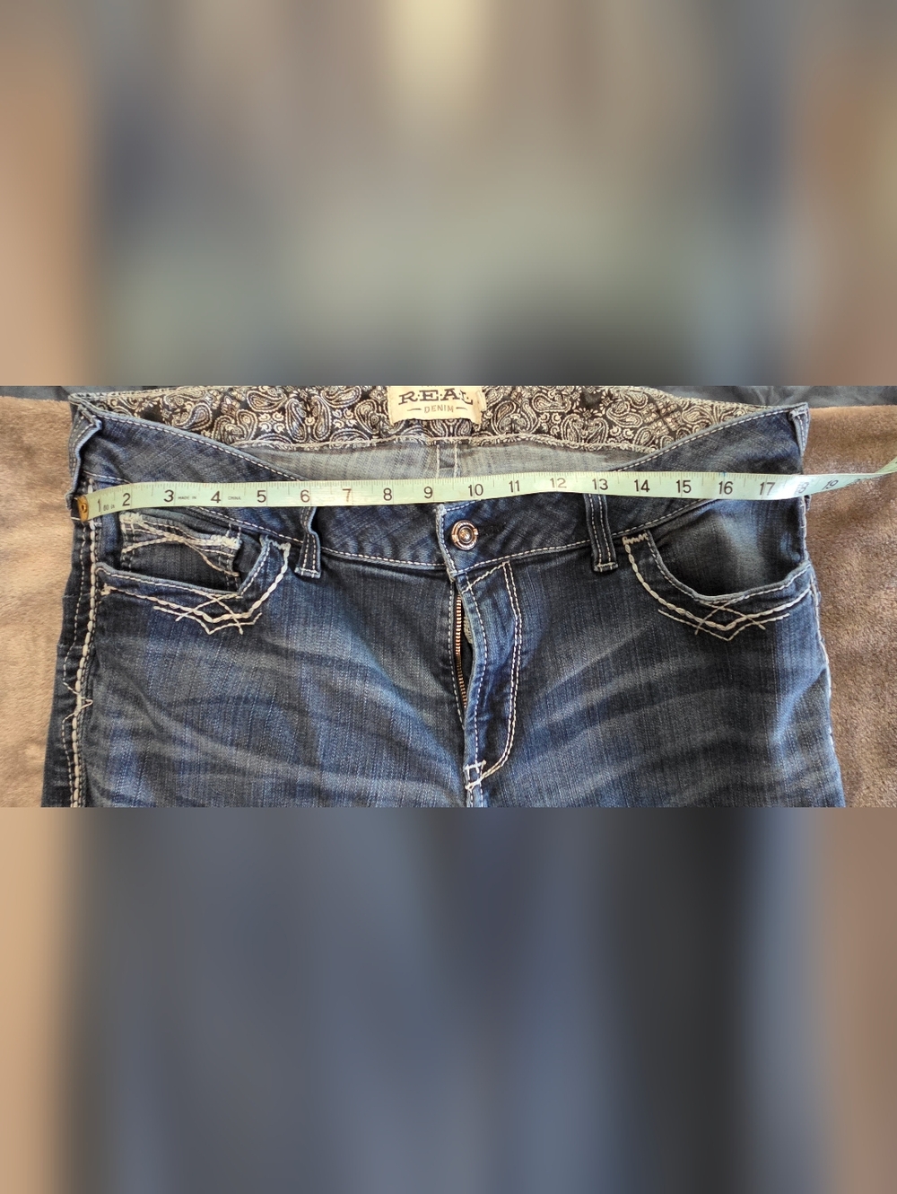 Ariat Women's Dark Blue Bootcut Jeans - Picture 5 of 6